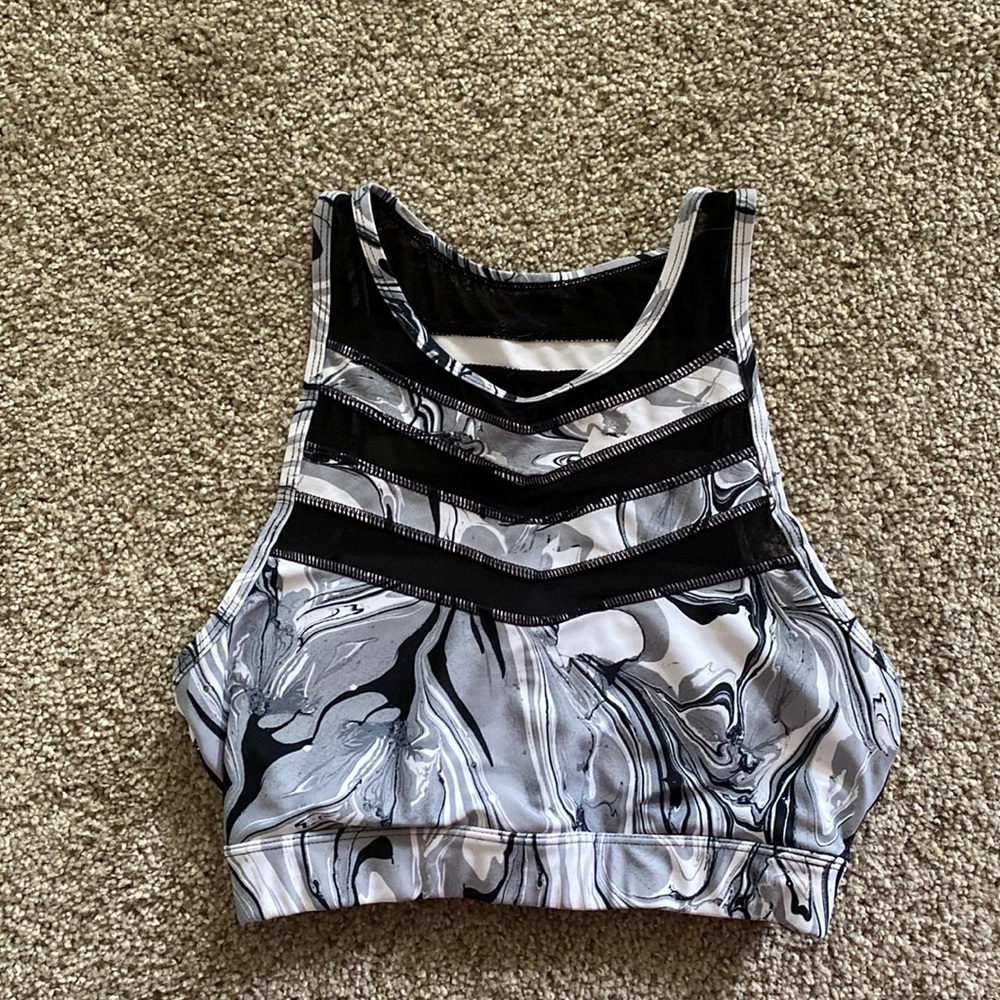 High neck Sports Bra